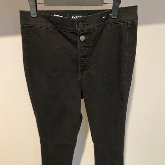 Express Super High Rise Ankle Legging Jeans NWOT - Picture 4 of 9